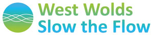 West Wolds Slow the Flow Logo